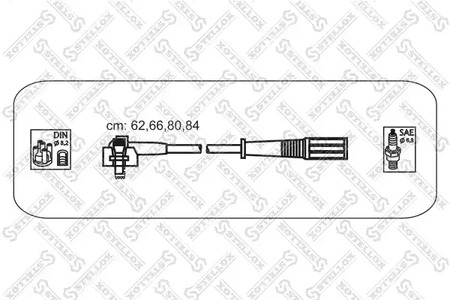 Комплект проводов STELLOX 10-38115-SX