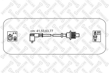 Комплект проводов высоковольтных STELLOX 10-38155-SX