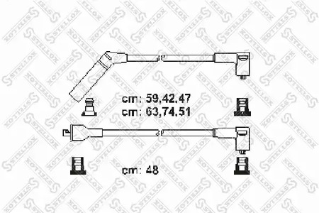 Провода зажигания STELLOX 10-38206-SX