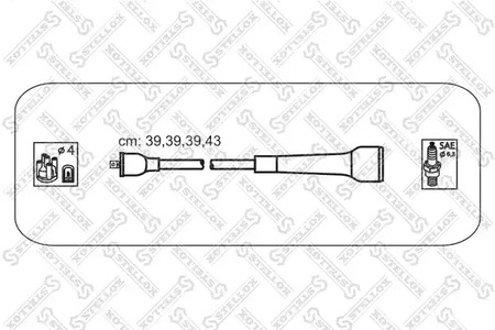 10-38401-SX STELLOX Комплект проводов