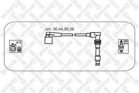 к-кт проводов STELLOX 10-38449-SX