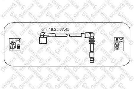 Комплект проводов STELLOX 10-38571-SX