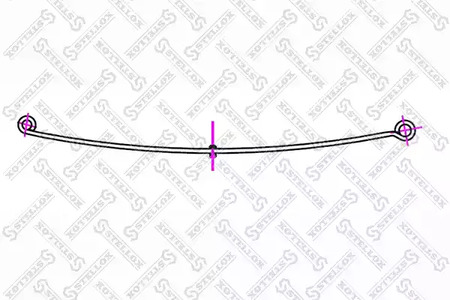 Рессора задний 58 275 02 STELLOX 12-00014-SX