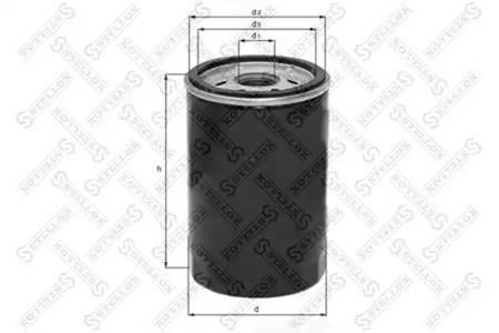 Фильтр масляный STELLOX 20-50067-SX