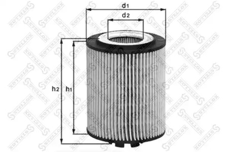 20-50384-SX STELLOX Фильтр масляный