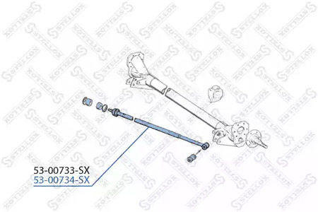 Фото 1 53-00734-SX STELLOX Рычаг независимой подвески колеса подвеска колеса