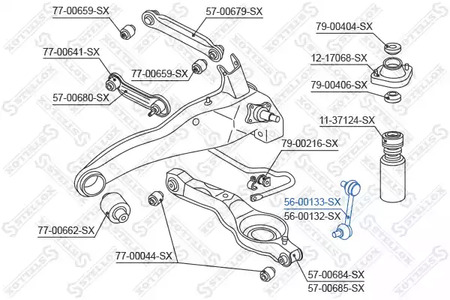 56-00133-SX STELLOX Запчасть