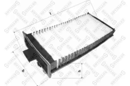 71-10175-SX STELLOX Фильтр, воздух во внутренном пространстве