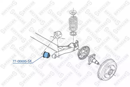 Фото 1 77-00695-SX STELLOX Сайлентблок