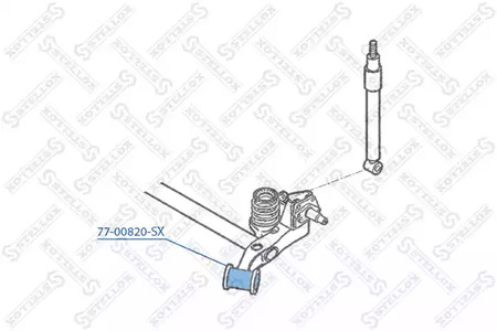 Сайлентблок STELLOX 77-00820-SX