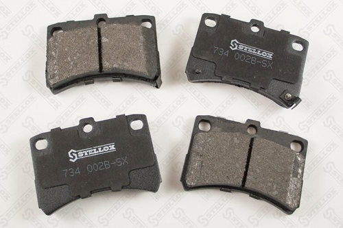Комплект тормозных колодок дискового тормоз STELLOX 734 002B-SX