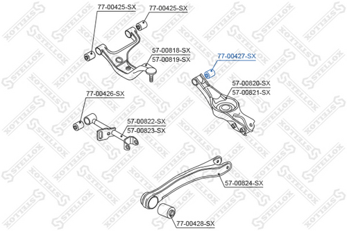 77-00427-SX STELLOX Сайлентблок
