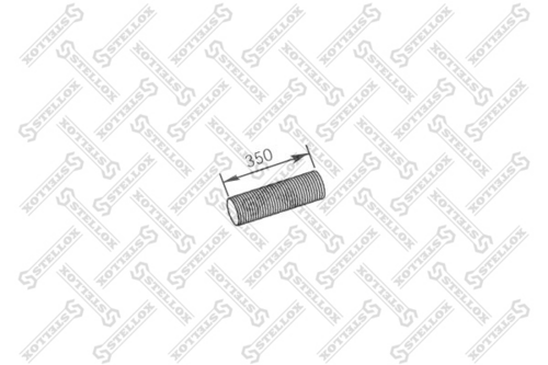 82-01625-sx сетка глушителя l370 d102 STELLOX 82-01625-SX