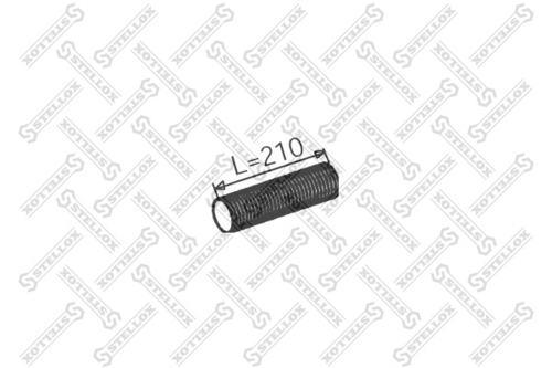 82-01650-sx сетка глушителя d80 STELLOX 82-01650-SX