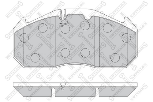 85-01405-SX_колодки дисковые !29030 со скобами и увелич.ресурсом\Omn RVI AE 420T.MAN