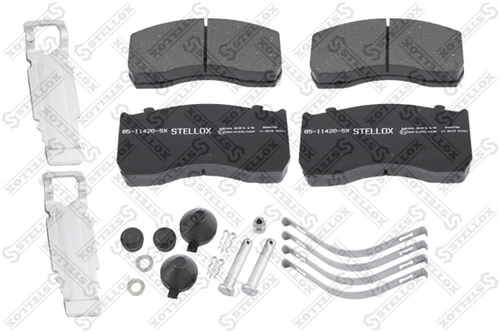85-11420-sx колодки дисковые с полн р/к29115
