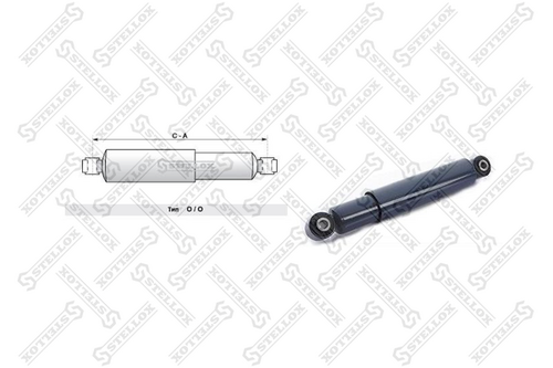 87-05050-sx амортизатор подвески перед.428-712 o/o 20x50 20x50 STELLOX 87-05050-SX