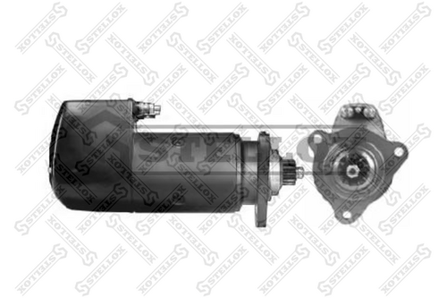 88-02005-sx стартер 24v-6.6kw 12зубьев 55 влево STELLOX 88-02005-SX