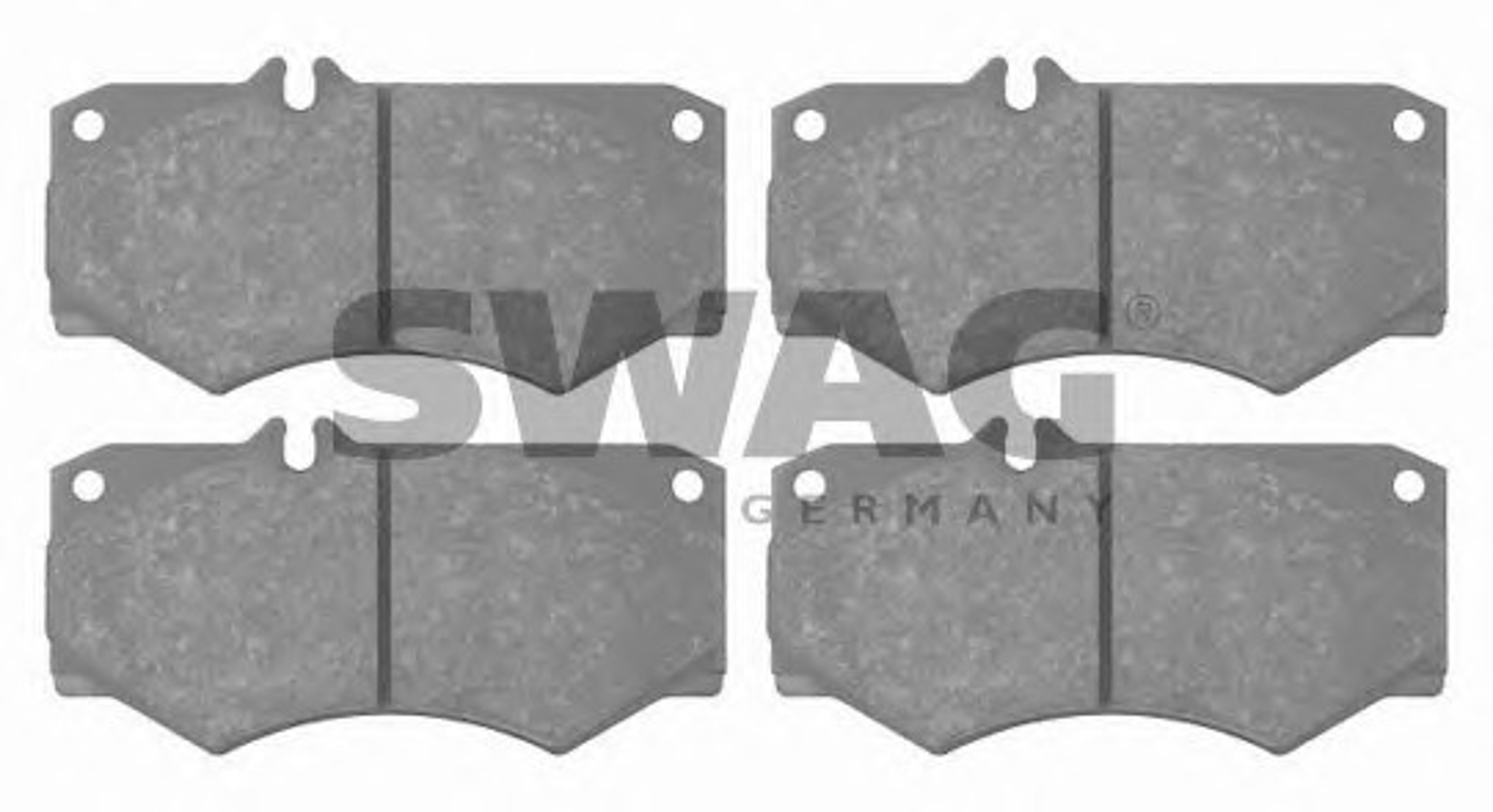 Колодки тормозные дисковые SWAG 10916033