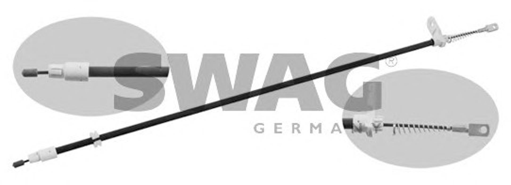 Трос стояночная тормозная система SWAG 10934907