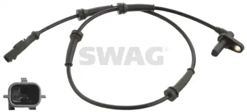 Датчик частоты вращения колеса задн 750 мм dacia duster 10- SWAG 28106852