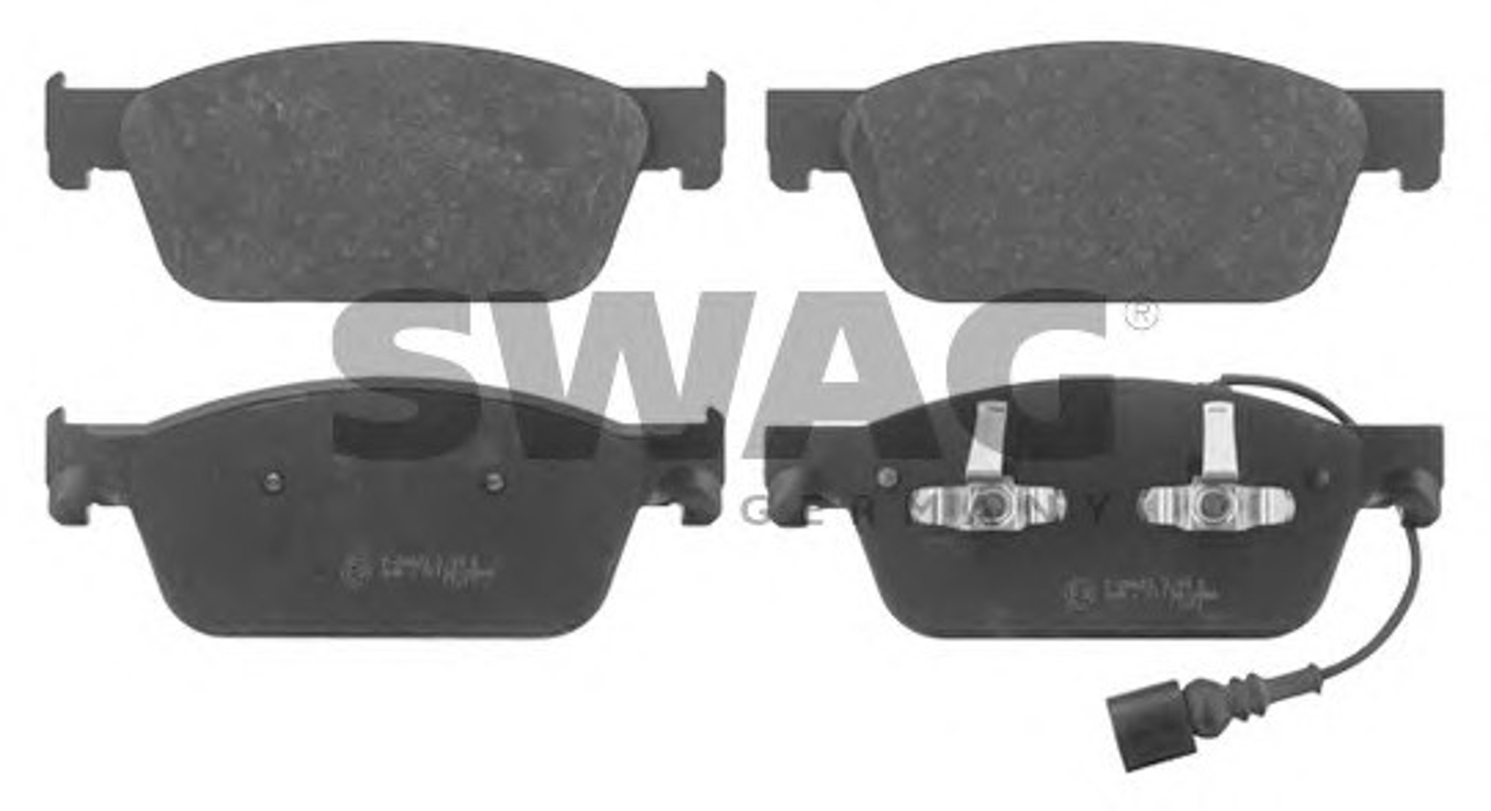 Колодки тормозные дисковые SWAG 30916824