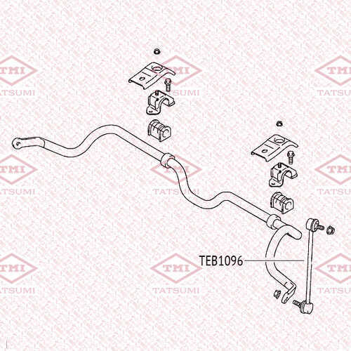 TEB1096 TATSUMI Тяга стабилизатора