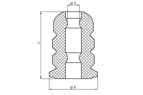 00656323 отбойник амортизатора TEDGUM 00656323