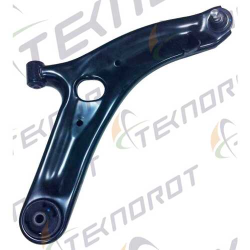 Рычаг передний нижний r в сборе с шаровой и сайлентблоками TEKNOROT KI-458