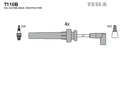 Провод высоковольтный TESLA T110B