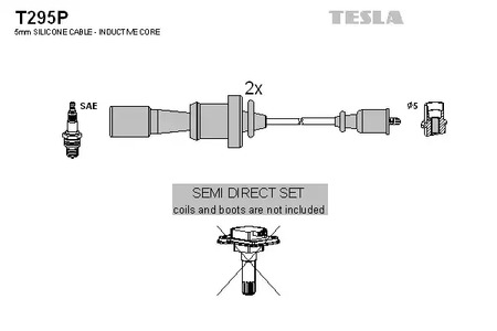 Провод высоковольтный TESLA T295P