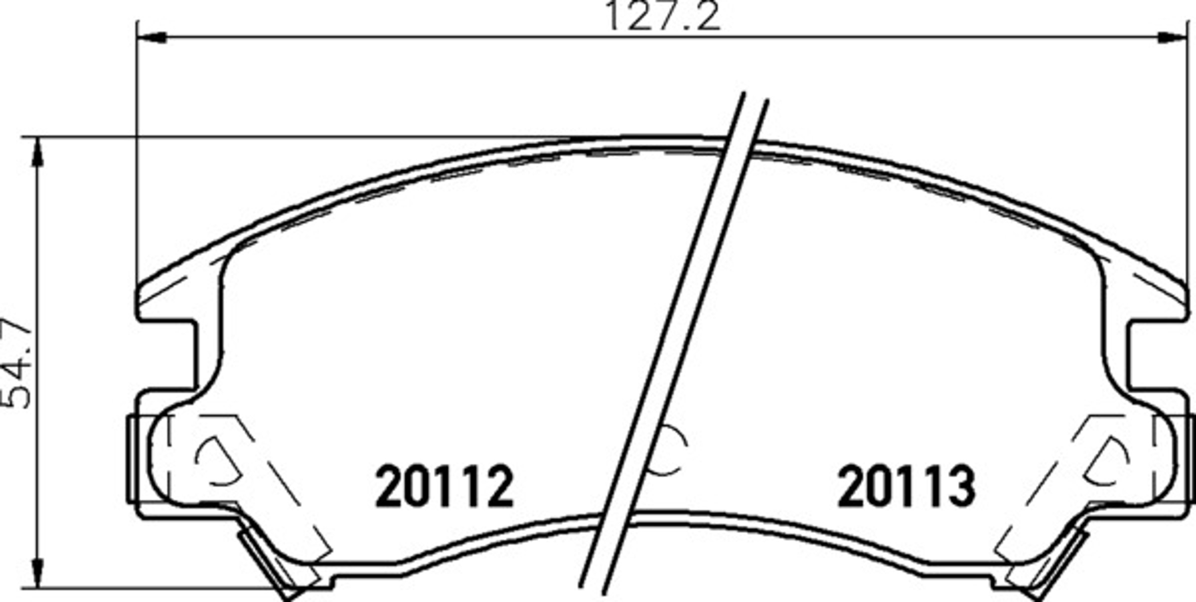 2011201 TEXTAR Колодки тормозные дисковые