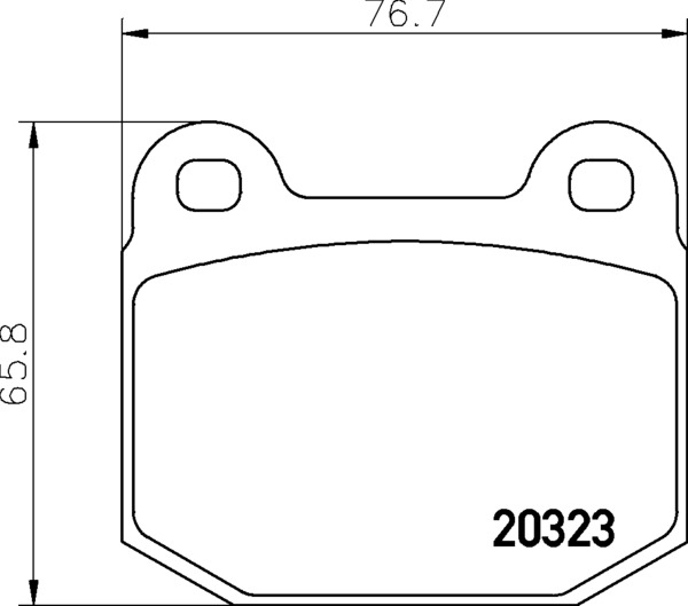 2032301 TEXTAR Колодки тормозные дисковые