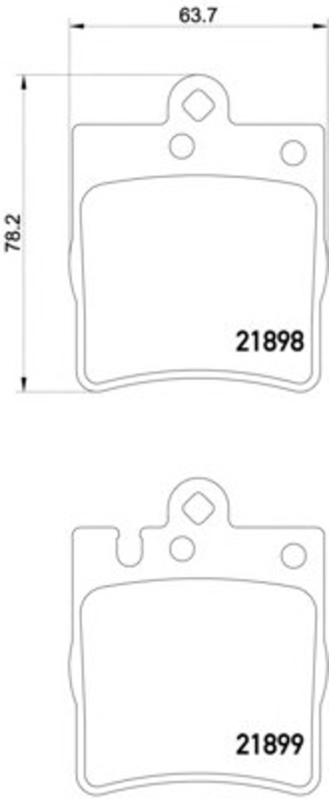 Колодки тормозные дисковые TEXTAR 2189881