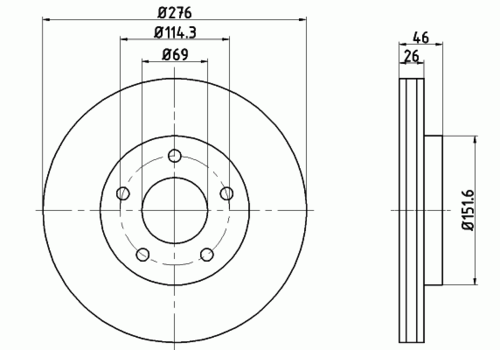 92197403 TEXTAR тормозные диски