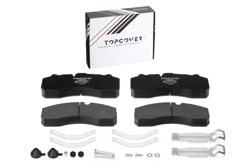 T0298-6001 TOPCOVER Колодки тормозные передние к-кт T0298-6001 TOPCOVER