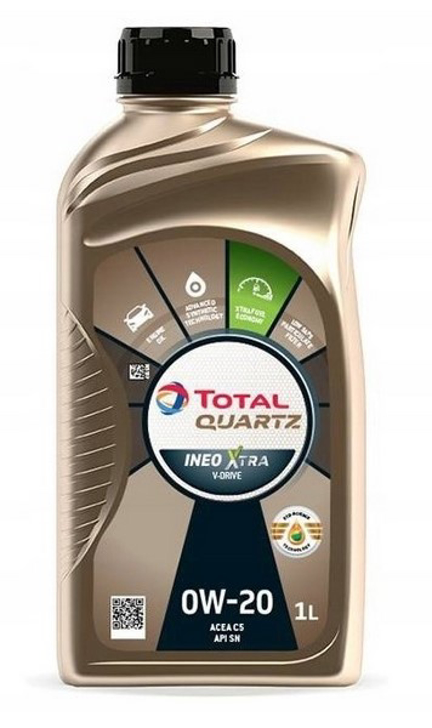 Масло моторное синтетическое TOTAL TOTAL 0W20 QUARTZ INEO XTRA V-Drive/1