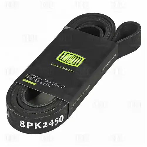 8pk2450 ремень поликлиновой 2450мм 8pk2450 TRIALLI 8PK2450