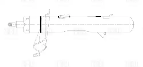 Амортизатор передний левый газовый TRIALLI AG 10175