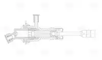 Цилиндр сцепления главный TRIALLI CF 812
