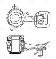 Ct 1012 подшипник выжимной TRIALLI CT 1012