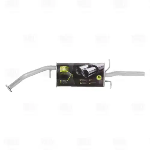 Emm 0506 глушитель задняя часть TRIALLI EMM 0506