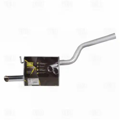 Emm 1014 глушитель для а/м vw jetta (11-) 1.6i 16v cfna осн. (алюм. сталь) (emm 1014) TRIALLI EMM 1014