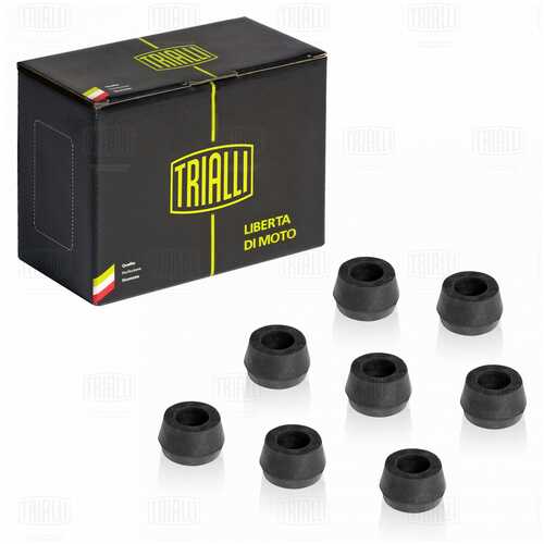 Rb 0151 к-кт втулок амортизатора задн. 8шт TRIALLI RB 0151