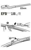 EFB4518L TRICO Щетка стеклоочистителя