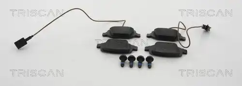 Колодки тормозные дисковые TRISCAN 8110 15066