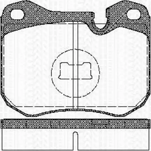 Тормозные колодки TRISCAN 8110 29157