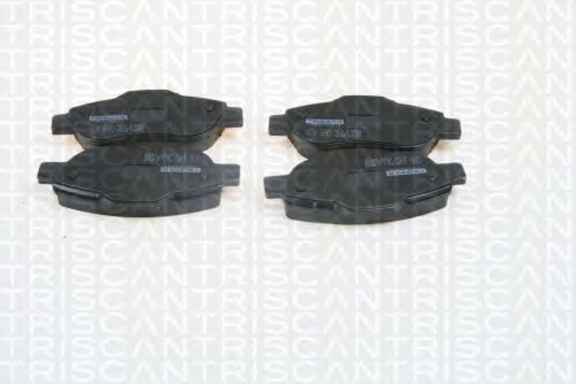 Колодки тормозные дисковые TRISCAN 8110 15035