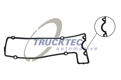 02.10.012 TRUCKTEC AUTOMOTIVE прокладка клапанной крышки