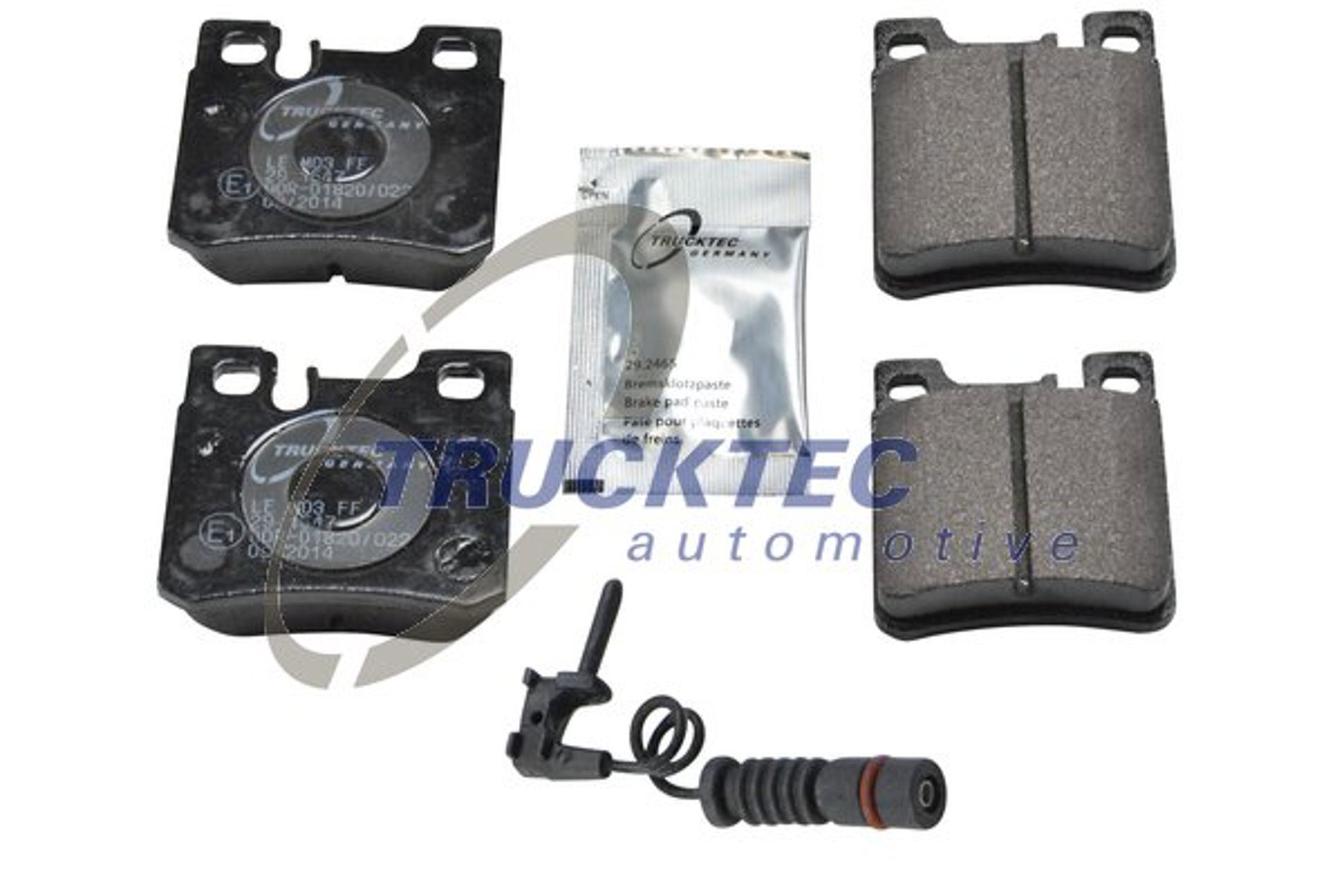 Комплект тормозных колодок дисковый тормоз TRUCKTEC AUTOMOTIVE 0235130